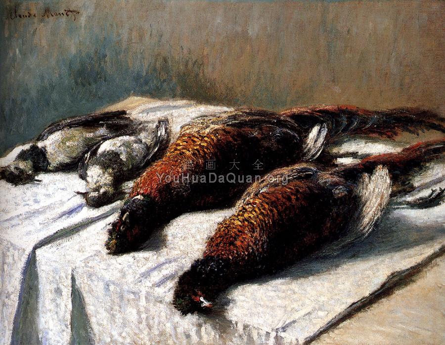 Pheasants and Plovers - 克劳德·莫奈